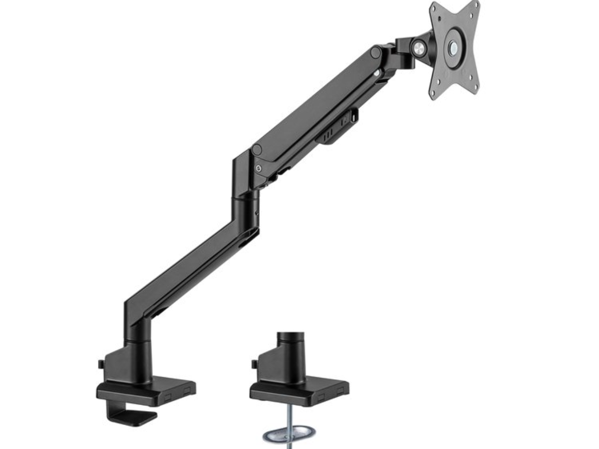 Amer Mounts HYDRA1GB Single Monitor Mount with Hydralift Pneumatic Arm